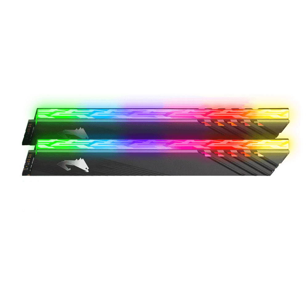 GIGABYTE AORUS 16GB(2x8GB) RGB DDR4 3200MHz Memory Kit - Black