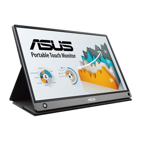 ASUS ZENSCREEN TOUCH MB16AMT 16 Inch 60Hz FHD USB Type-C 5ms IPS Portable Monitor - Black