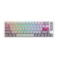 DUCKY ONE 3 SF PBT HOT SWAP Blue Switch Cherry RGB Wired Mechanical Gaming Keyboard Arabic - Mist Grey