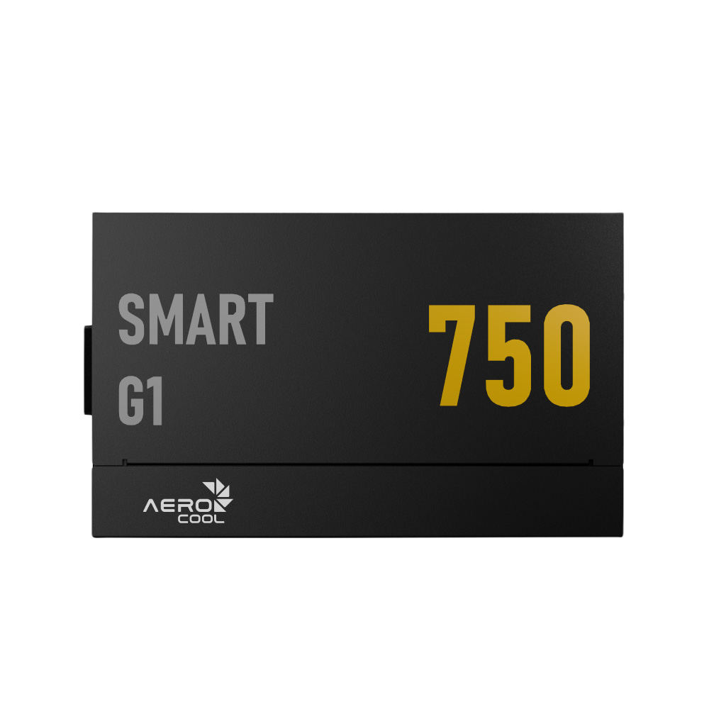 AEROCOOL SMART G1 - 750W 80 Plus Gold Power Supply - Black