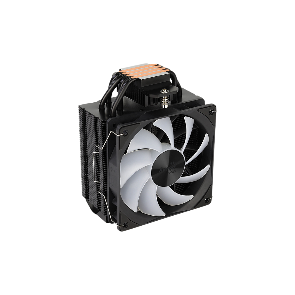 AEROCOOL RIME 4 ARGB Cpu Air Cooler - Black