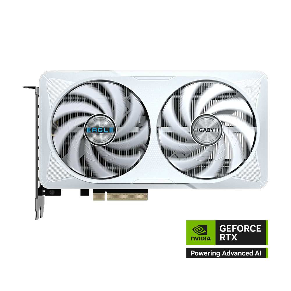 GIGABYTE GeForce RTX 5060 EAGLE OC ICE 8GB Graphic Card - White