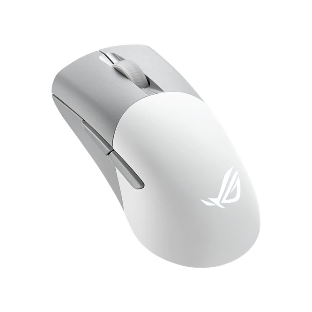 ASUS ROG KERIS RGB Wireless Aimpoint Gaming Mouse - White