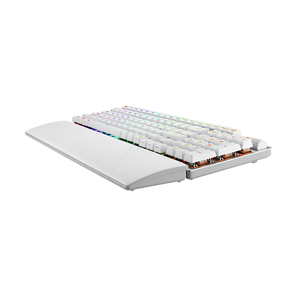 ASUS X902 SCOPE II 96 RX Wireless ABS Keycaps Gaming Keyboard Arabic - White