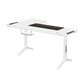Twisted Minds Corner Gaming Desk RGB Right White