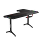 TWISTED MINDS WARRIOR L-Shaped RGB Gaming Desk Left - Black