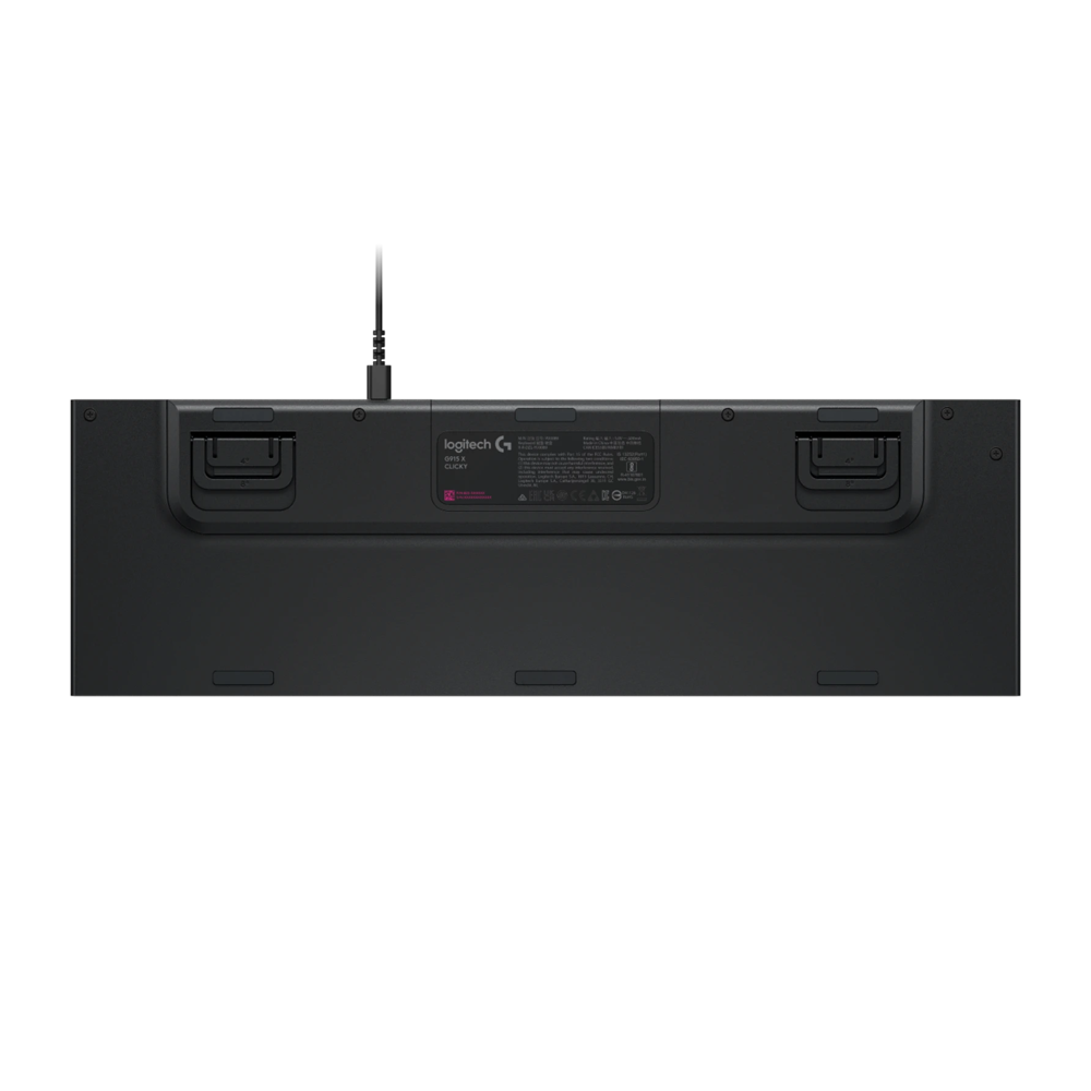 LOGITECH G915 X TACTILE Low Profile RGB Wired Gaming Keyboard - Black