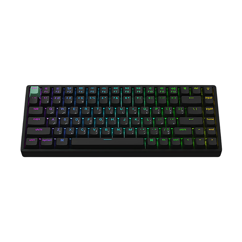 KEYCHRON K2 HE 75% RGB Wireless Mechanical Gaming Keyboard AR - Black