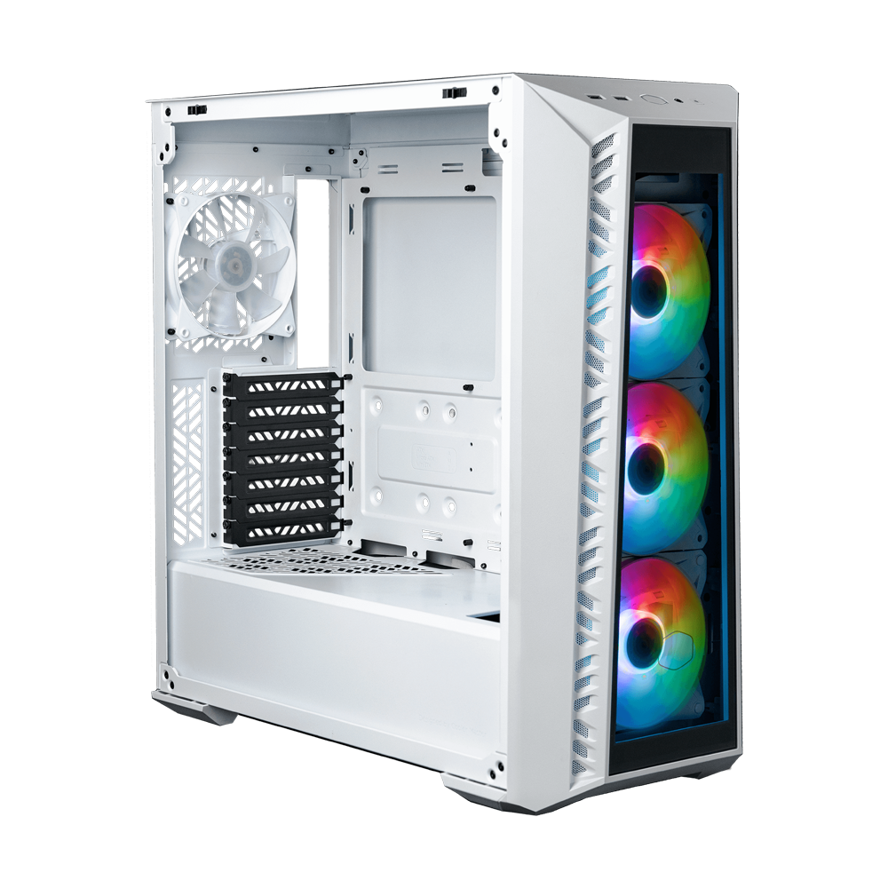 Cooler Master MasterBox 520 Mid Tower Gaming Case - White