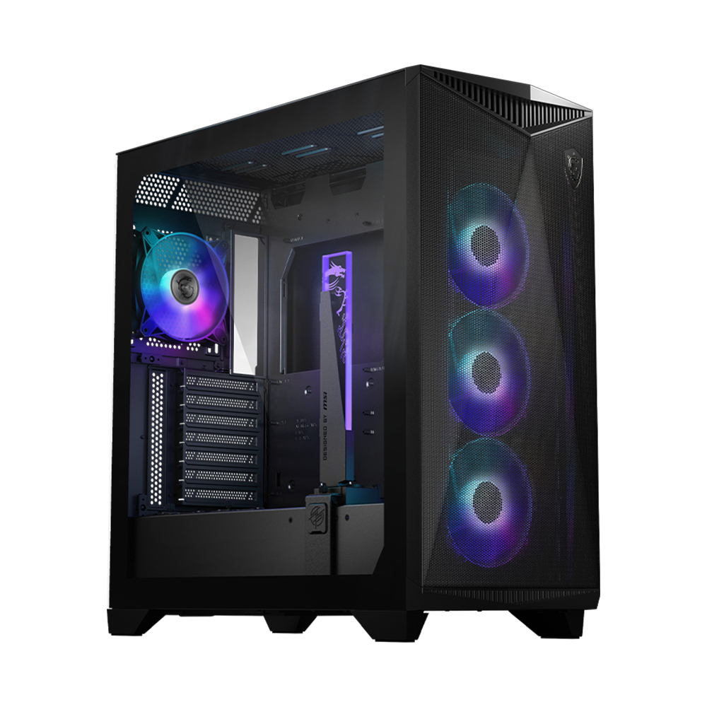 MSI MPG GUNGNIR 300R Airflow ATX Mid Tower Case - Black