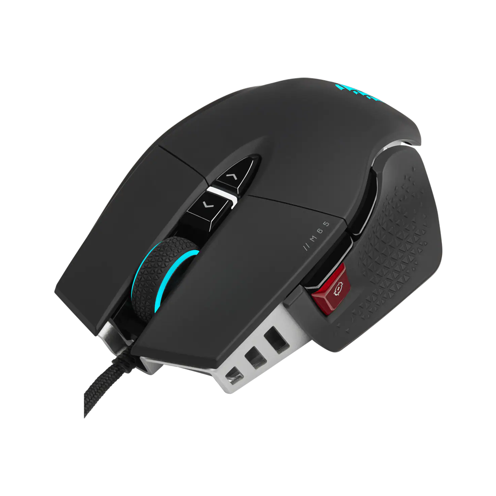 CORSAIR M65 RGB Wired Ultra Tunable FPS Gaming Mouse - Black