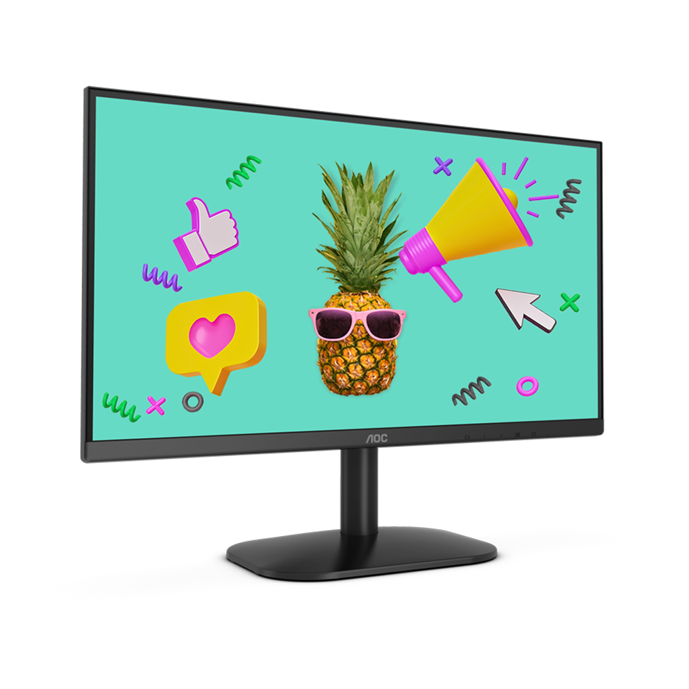 AOC 22B2HM 22 Inch 75Hz FHD Monitor - Black