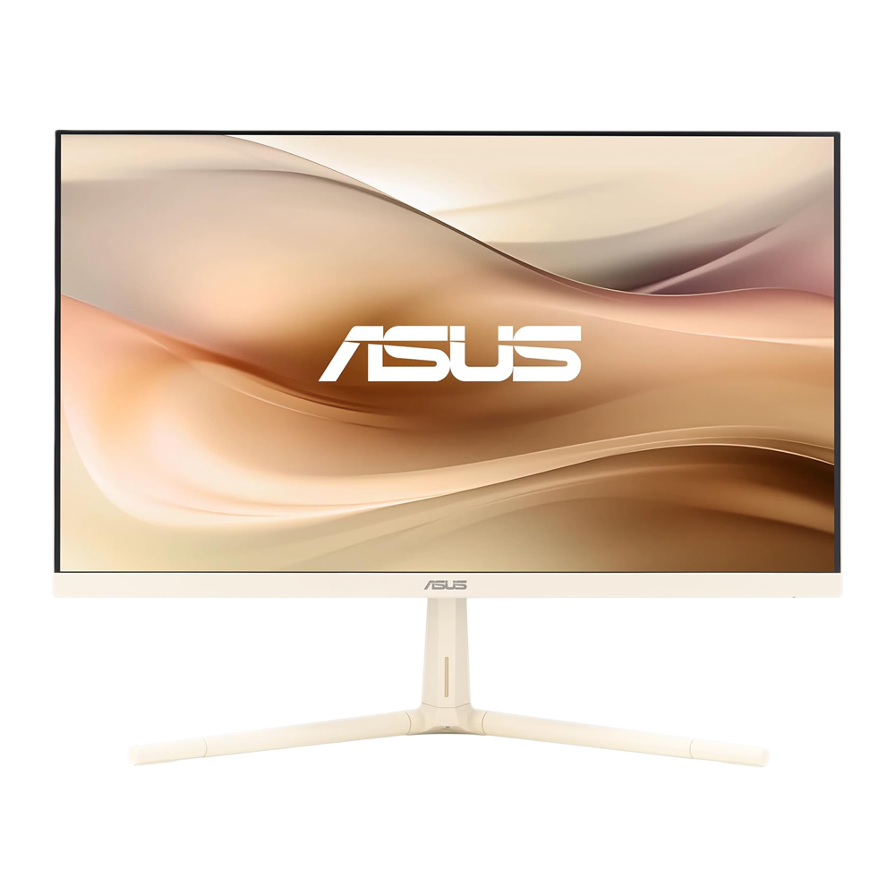 ASUS VU279CFE 27 Inch 100Hz FHD IPS Eye Care Gaming Monitor - Oat Milk color