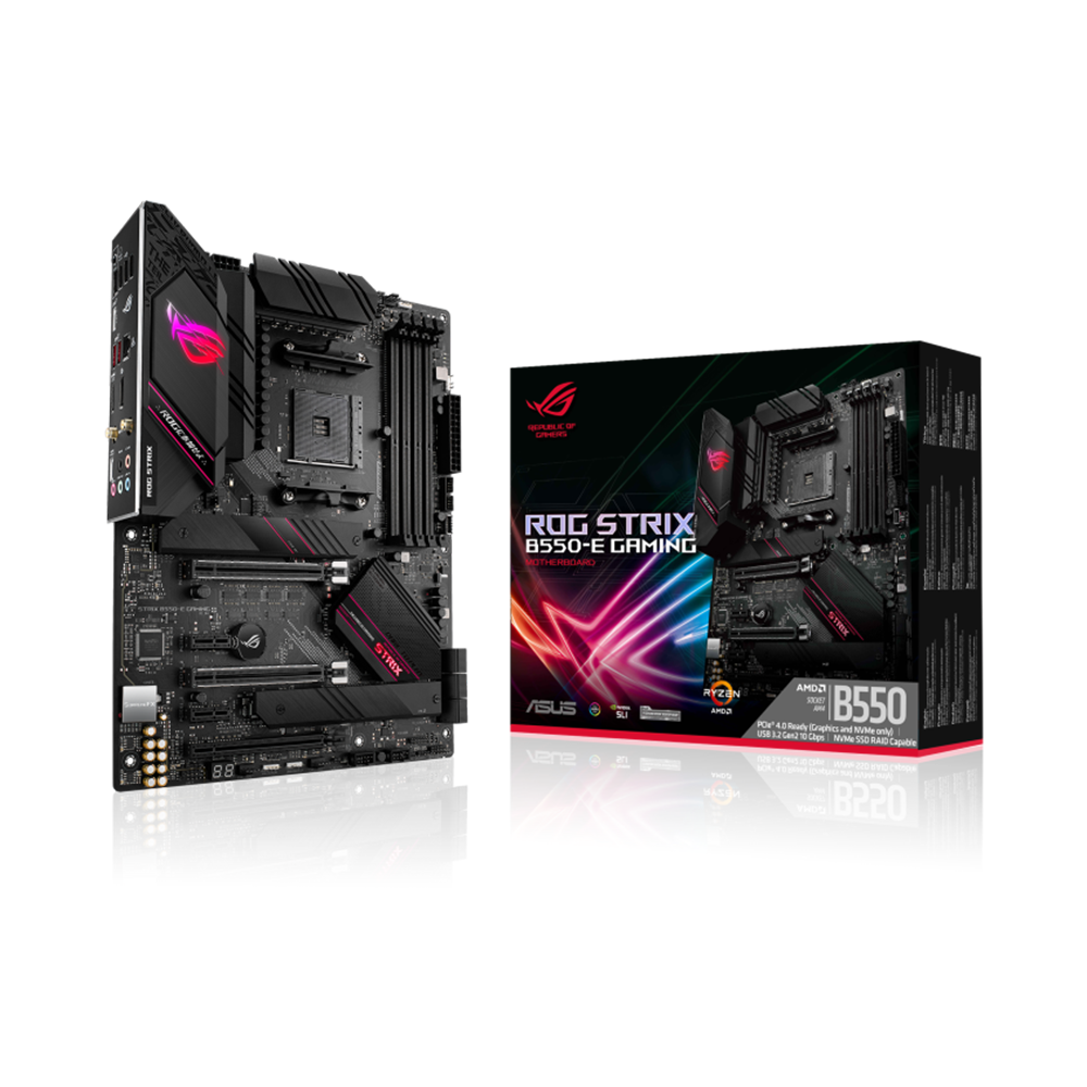 ASUS ROG STRIX B550-E GAMING DDR4 ATX Motherboard - Black