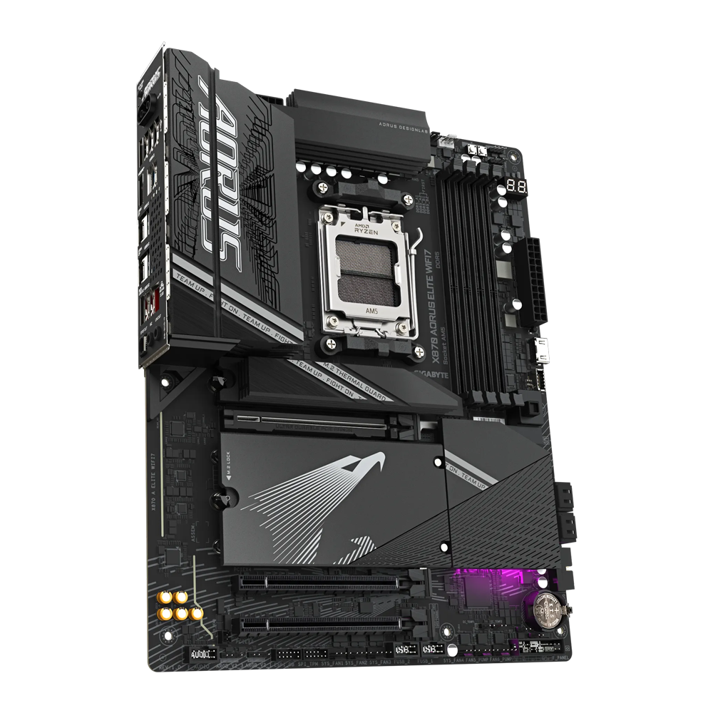 GIGABYTE X870 AORUS ELITE WIFI7 DDR5 Motherboard - Black