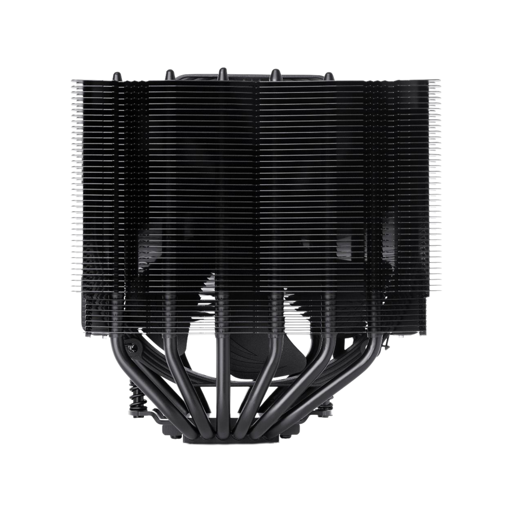 NOCTUA NH-D15S Chromax 140mm Premium Dual Tower CPU Air Cooler - Black