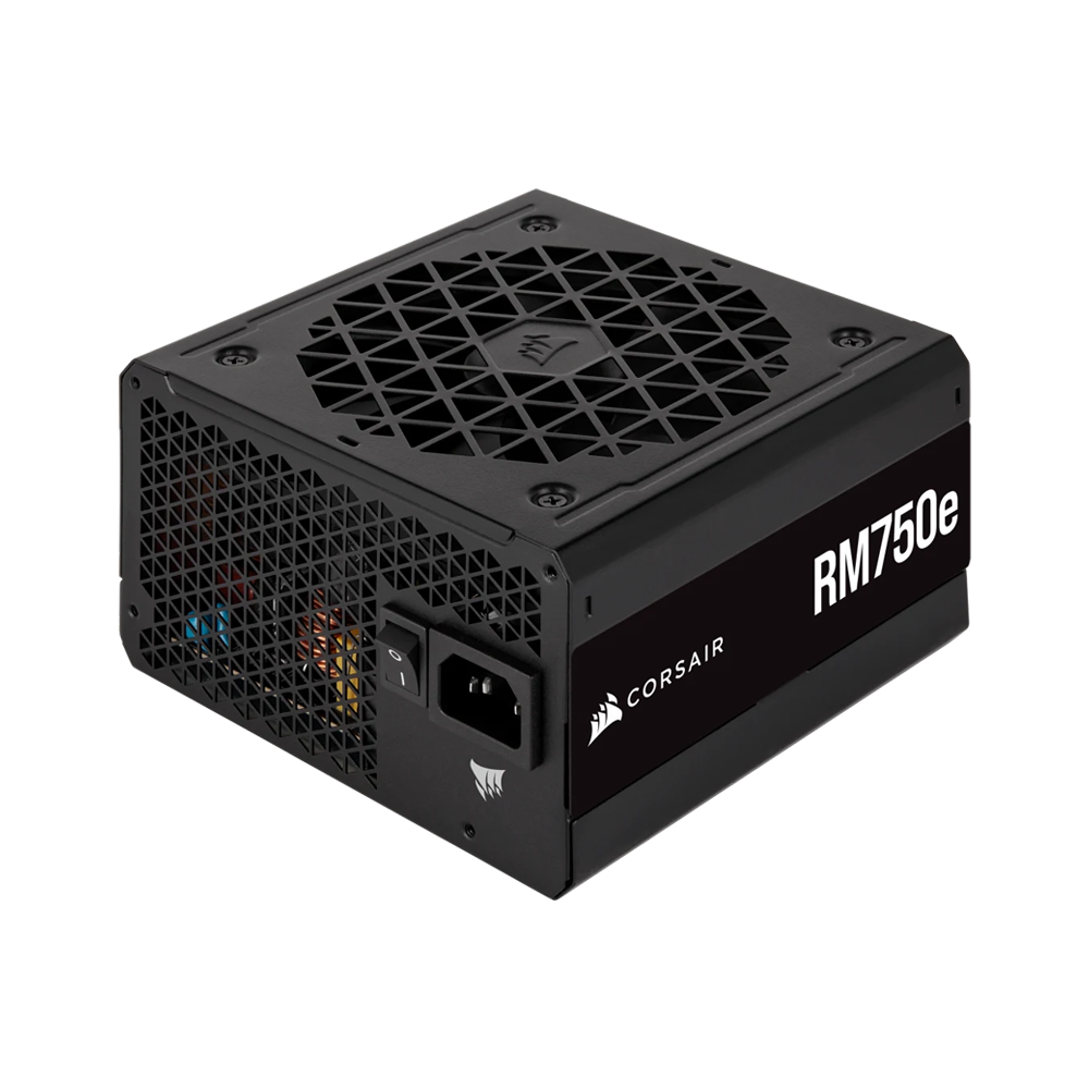 CORSAIR RMe Series RM750e Fully Modular Low-Noise ATX Power Supply (UK) - Black