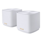 ASUS ZenWiFi AX Mini XD4 - AX1800 Wireless Whole-Home Mesh WiFi 6 System 2 Pack - White