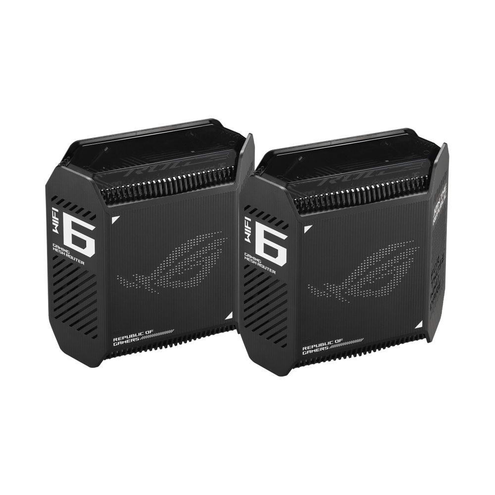 ASUS ROG Rapture GT6 Whole Home Mesh Wi-Fi 6 2-Pack System - Black