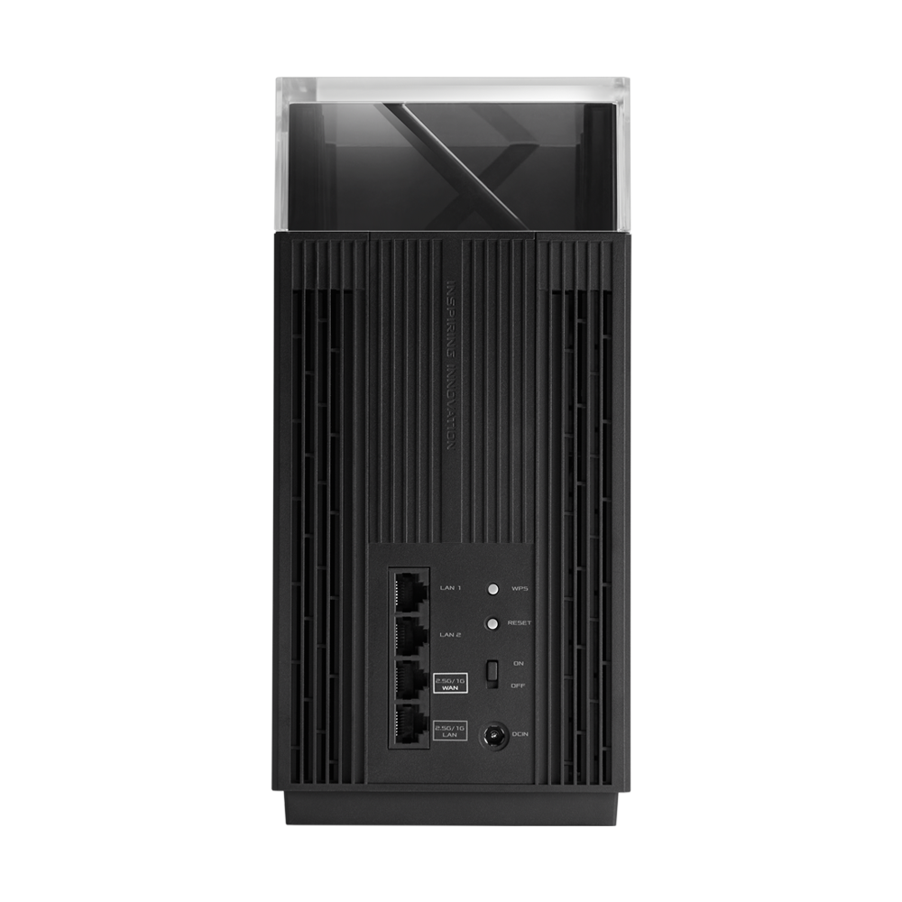 ASUS ZenWiFi Pro ET12 AXE11000 Tri-Band WiFi 6E Mesh System 2 Pack - Black