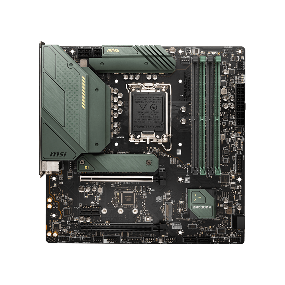 MSI MAG B660M BAZOOKA DDR4 MATX Motherboard