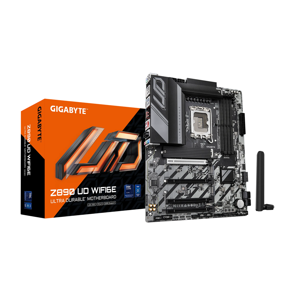 GIGABYTE Z890 UD WIFI6E 1.0 DDR5 Motherboard - Black