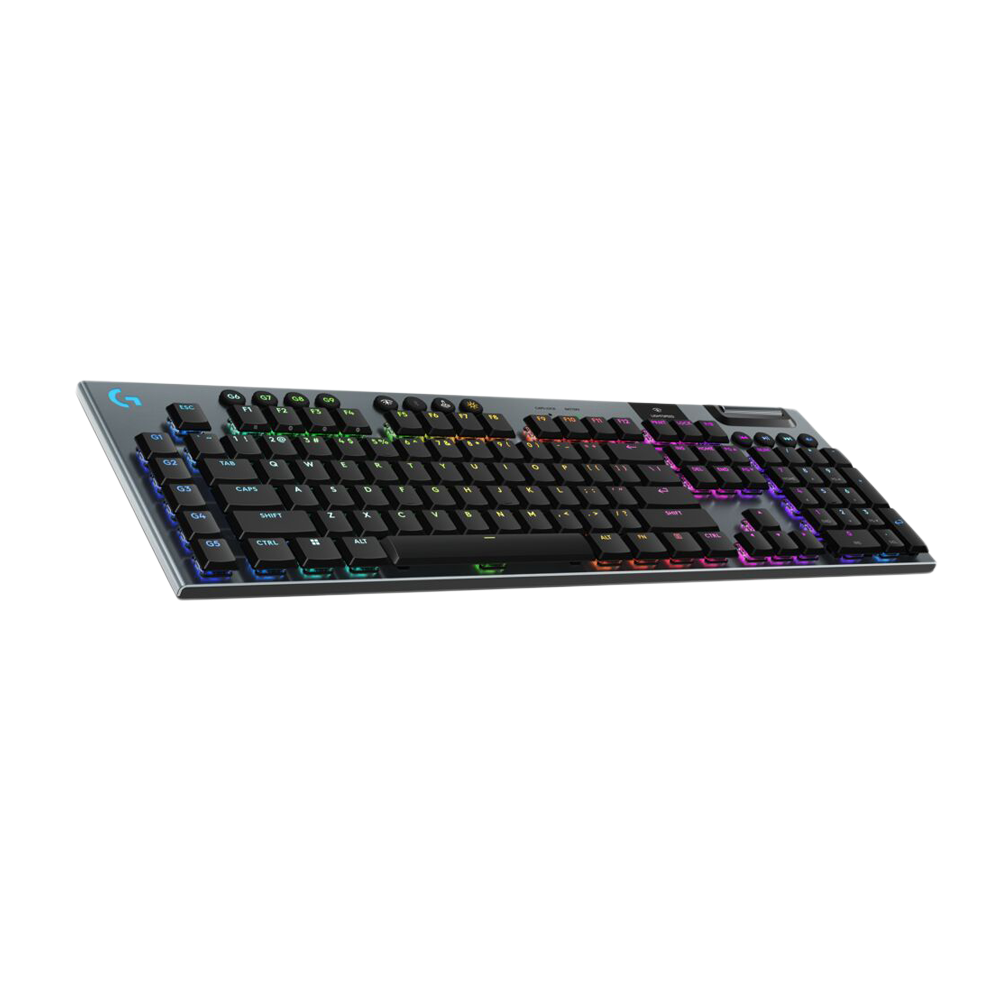 LOGITECH G915 X LIGHTSPEED TACTILE Low Profile RGB Wireless Gaming Keyboard - Black
