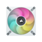 CORSAIR iCUE ML120 RGB ELITE Premium 120mm PWM Magnetic Levitation Fan - White