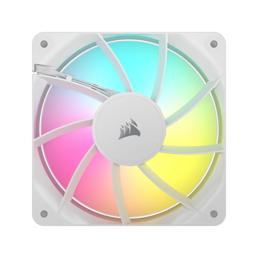 CORSAIR RS140 ARGB 140mm PWM Fan Single Pack - White