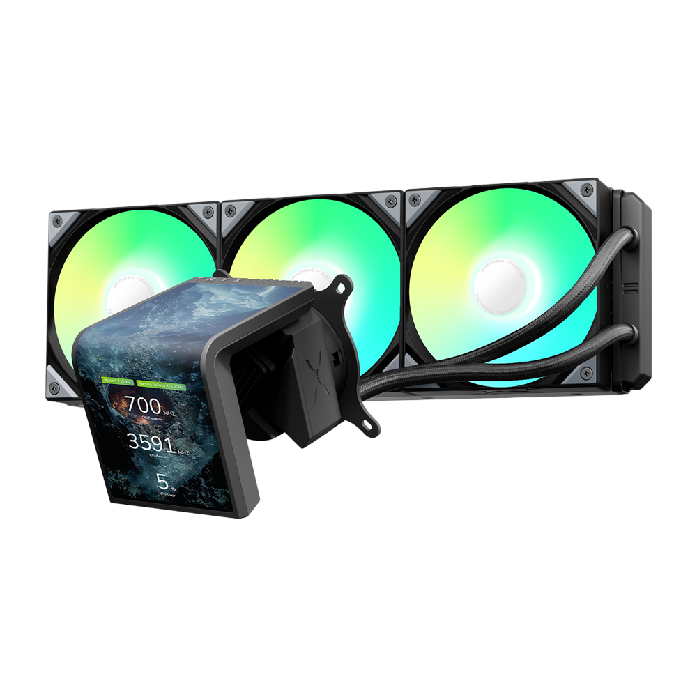 TRYX PANORAMA SE 360 ARGB CPU Liquid Cooler - Black