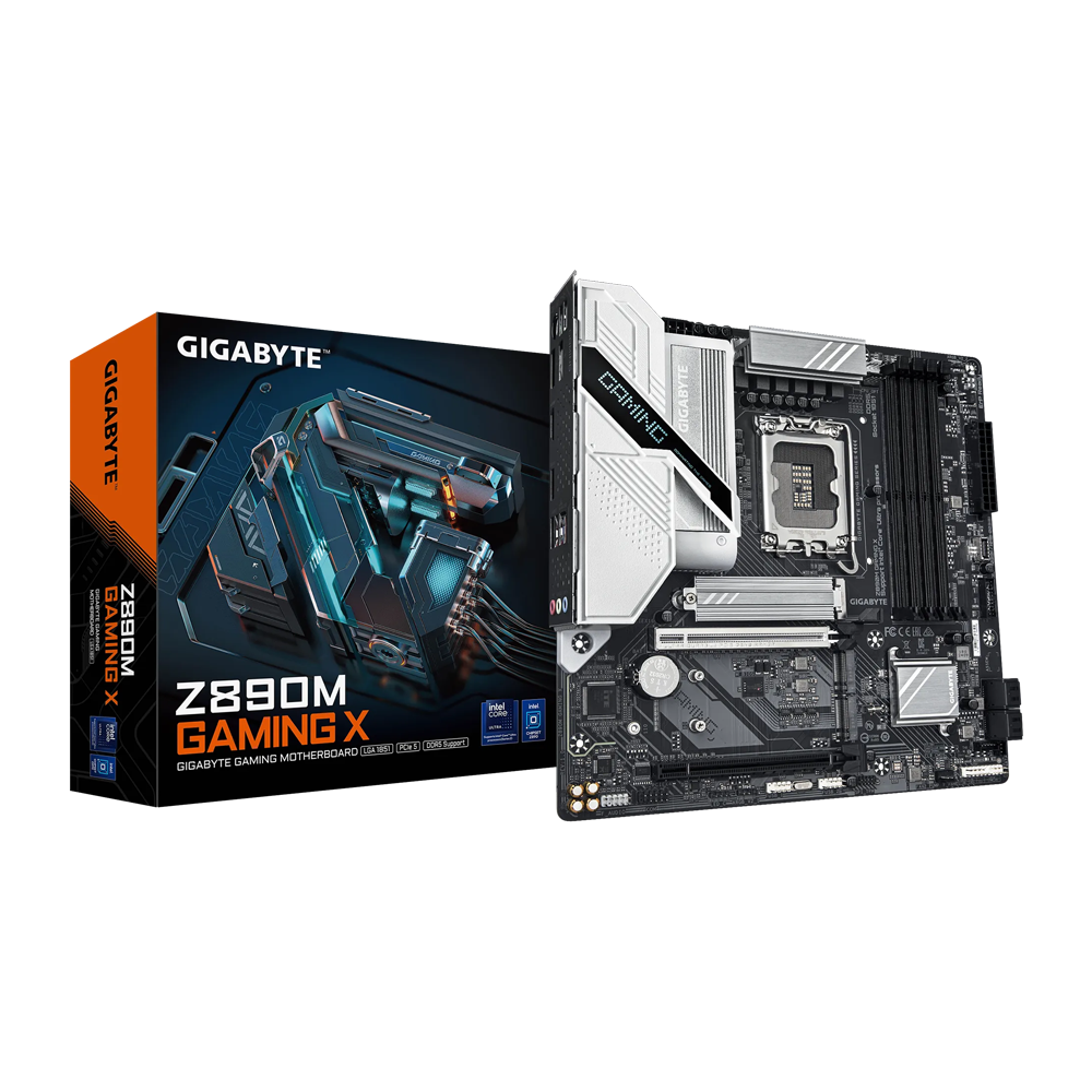GIGABYTE Z890M GAMING X 1.0 DDR5 Motherboard - Black