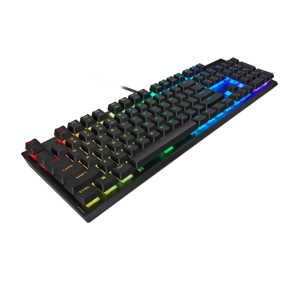 CORSAIR ICUE K60 RGB Wired PRO Mechanical Gaming Keyboard - Black