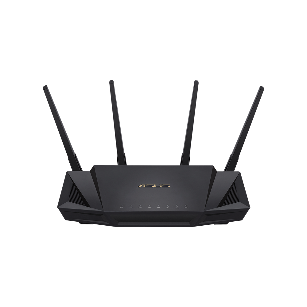 ASUS RT-AX58U V2 AX3000 Dual Band WiFi 6 Router - Black