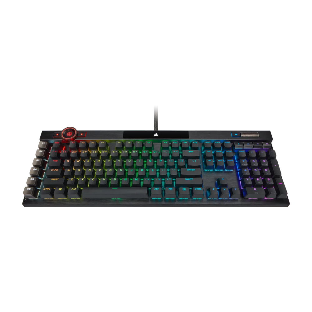 CORSAIR K100 RGB Wired Mechanical Gaming Keyboard - Black