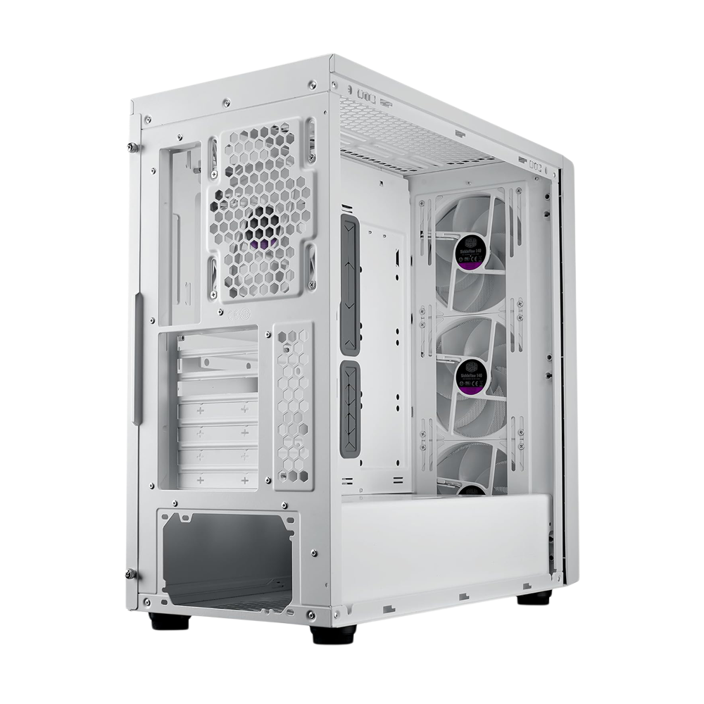 Cooler Master MB600 ARGB Mid Tower Case - White