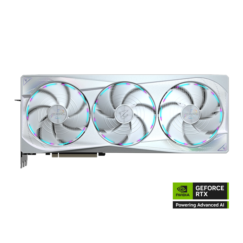 GIGABYTE AORUS GeForce RTX 5080 MASTER ICE 16GB Graphic Card - White