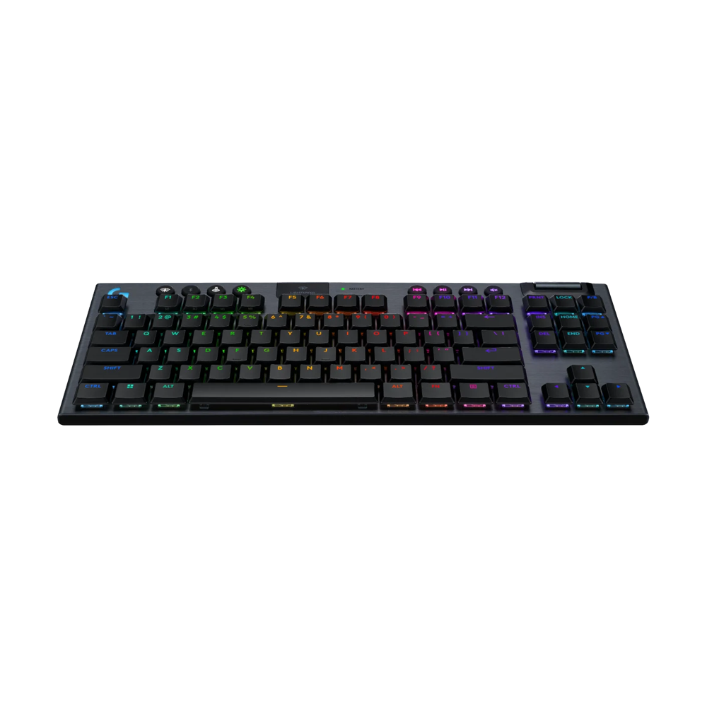 LOGITECH G915 X LIGHTSPEED TKL CLICKY Low Profile RGB Wireless Gaming Keyboard - Black