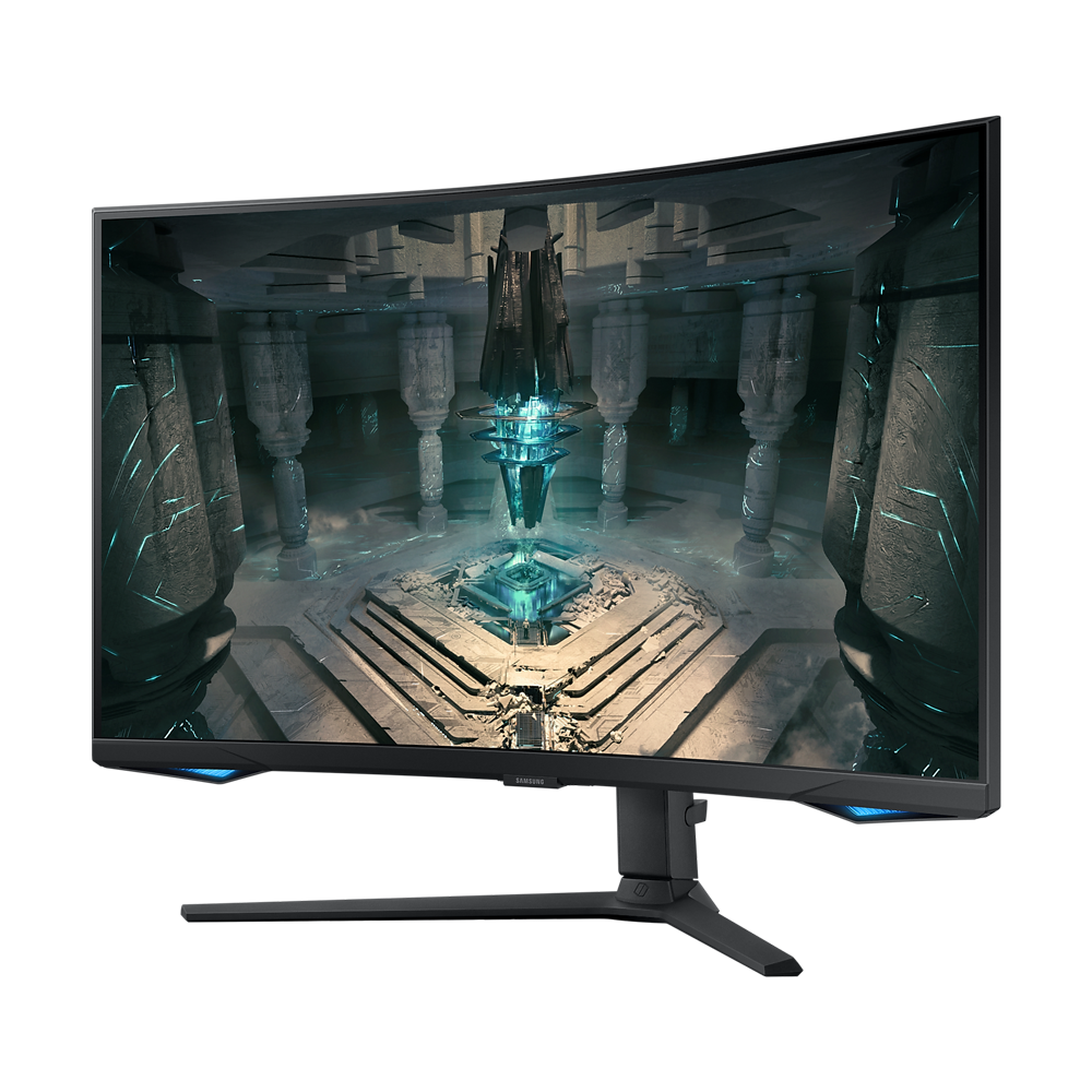 SAMSUNG 32 Inch G6 - 2K 240Hz QHD 1ms HDMI 2.1 Curved Gaming Monitor - Black