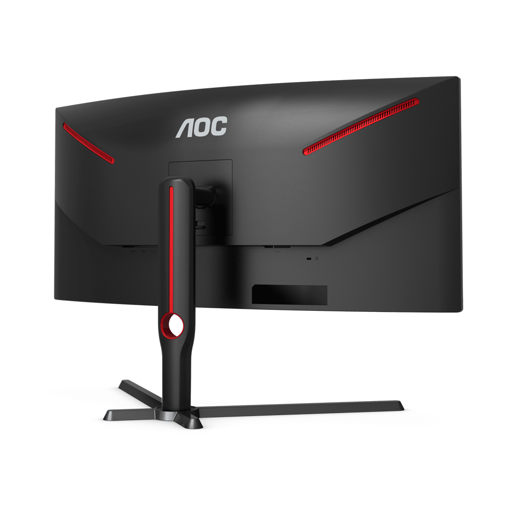 AOC CU34G3S 34 Inch 165Hz WQHD HDMI 2.0 1ms Curved Gaming Monitor - Black