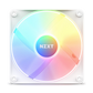 NZXT F140 RGB 140mm RGB Single Fan - White