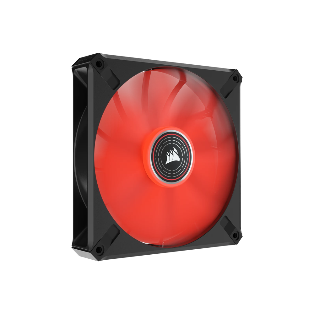CORSAIR ML140 LED ELITE Premium 140mm PWM Magnetic Levitation Fan - Red