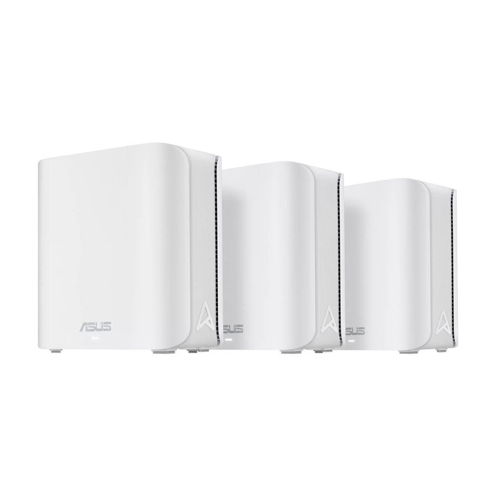ASUS ZenWiFi BD4 (3pk) Dual-band WiFi 7 (802.11be) AiMesh Extendable Router - White