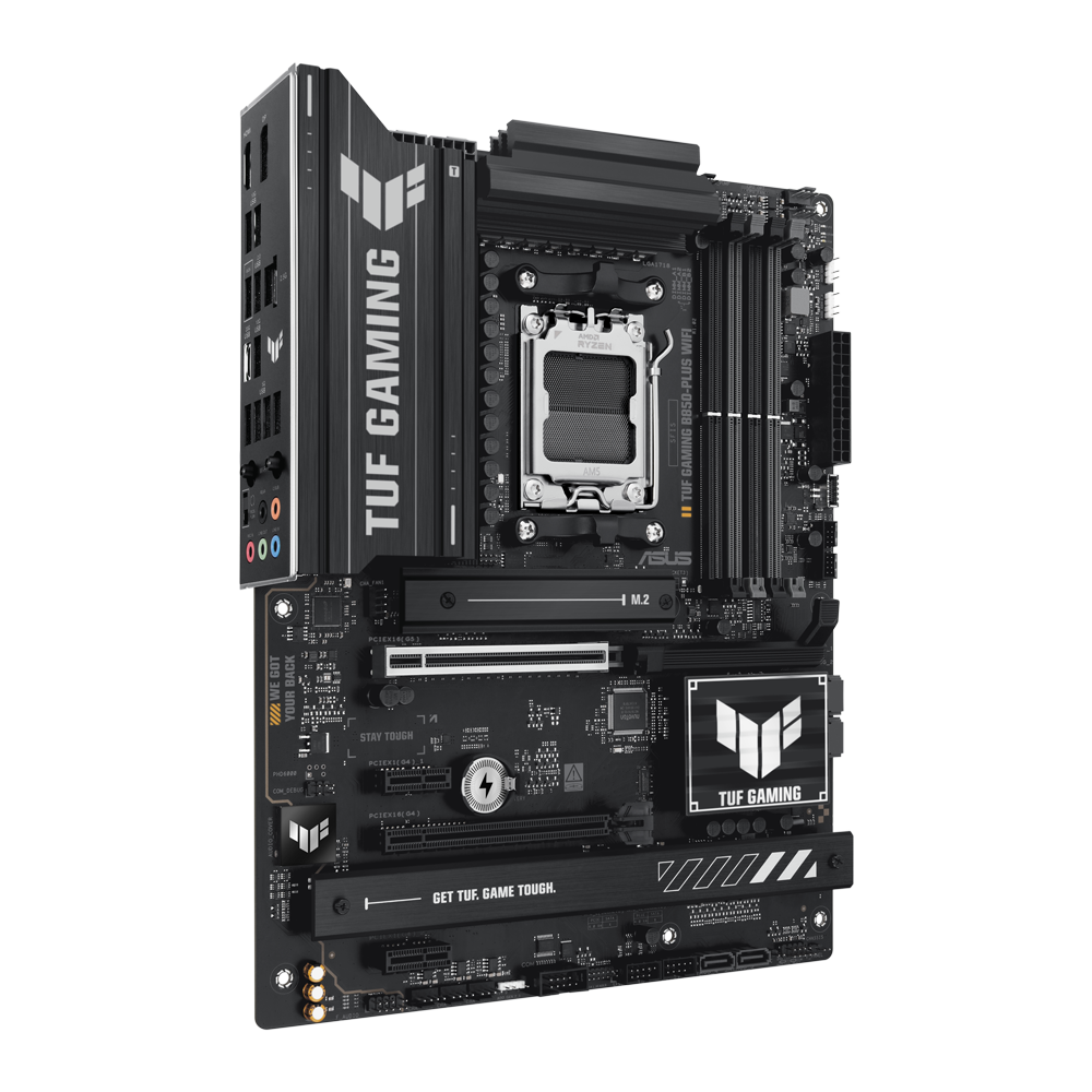 ASUS TUF GAMING B850-PLUS WIFI DDR5 AM5 ATX Motherboard - Black