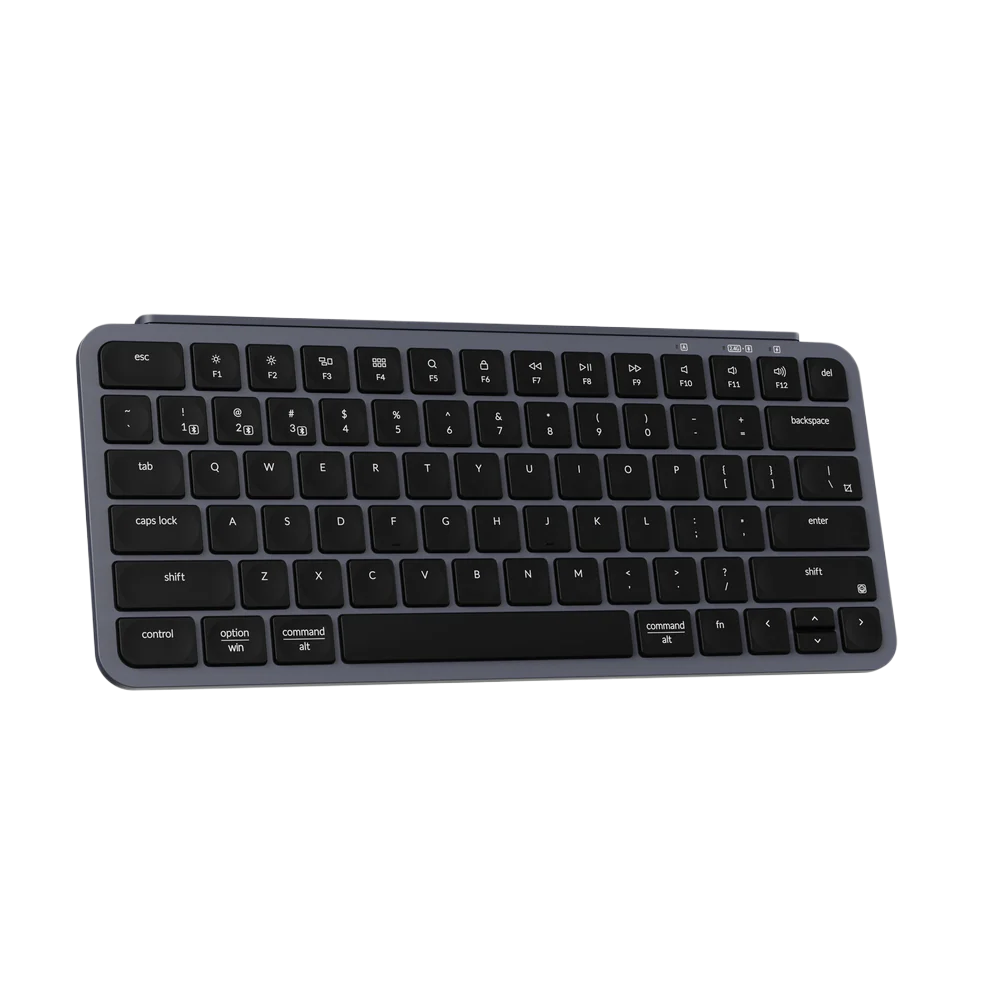 KEYCHRON B1 PRO 75% Ultra Slim Wireless Keyboard AR - Space Grey