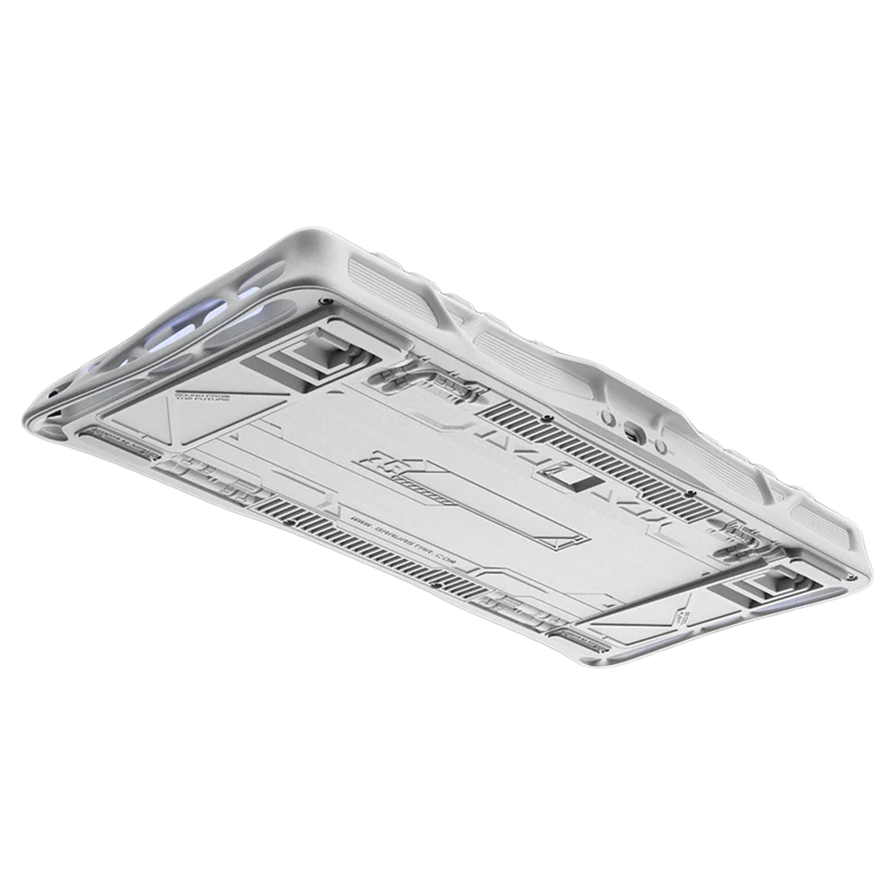 GravaStar Mercury K1 75% Wireless Mechanical Gaming Keyboard - Gradient White