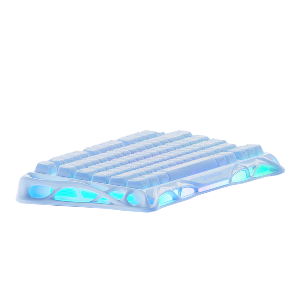 GravaStar Mercury K1 75% Mechanical Wireless Gaming Keyboard - Ice Blue
