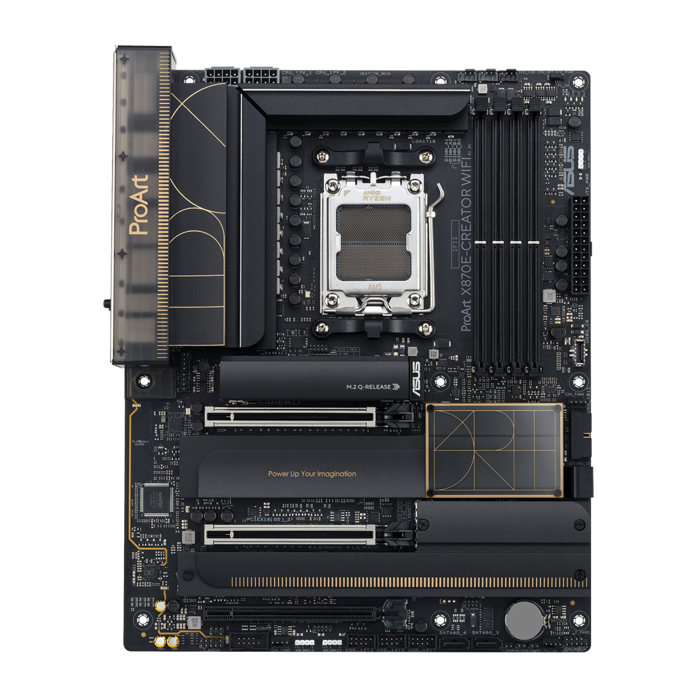 ASUS PRO ART X870E-CREATOR WIFI DDR5 Motherboard - Black