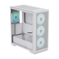 APNX CREATOR C1 V1 ARGB Fan x 4 Mid Tower Case - White