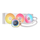 CORSAIR iCUE LINK TITAN 360 RX LCD Liquid CPU Cooler - White