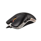 DUCKY FEATHER RGB Wired Kailh Switch Gaming Mouse - Black/White